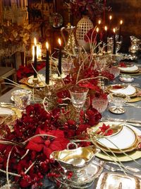 Blog MÉROUÉE - Table Setting RED CHRISTMAS