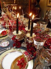 Table Setting RED CHRISTMAS